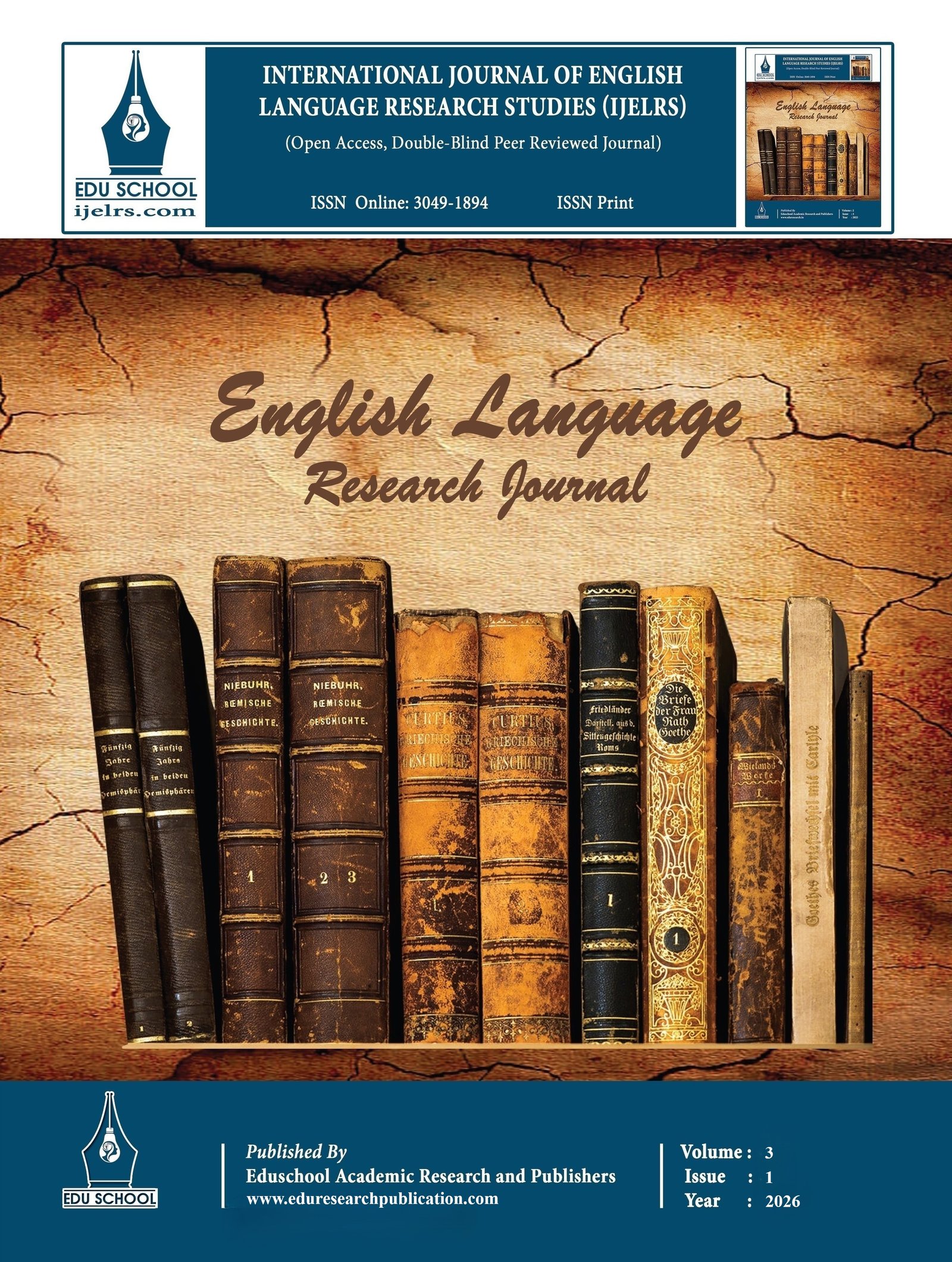 					View Vol. 3 No. 1 (2026): March Issue
				