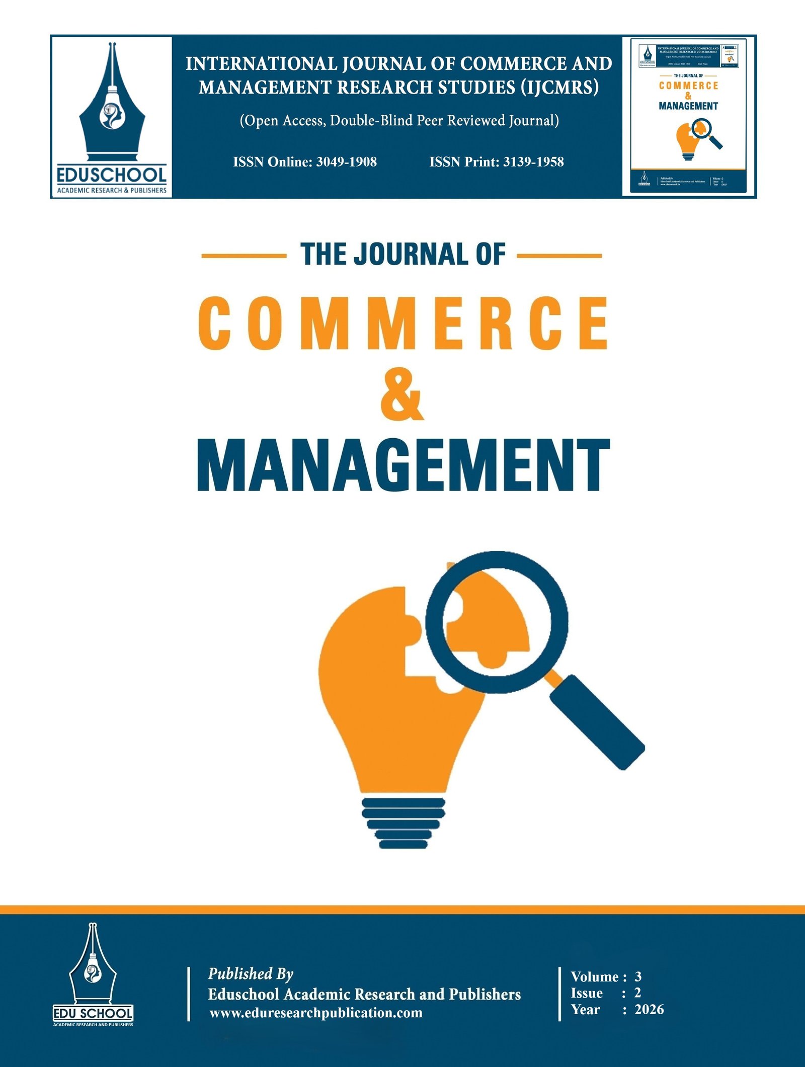 					View Vol. 3 No. 2 (2026): June Issue
				